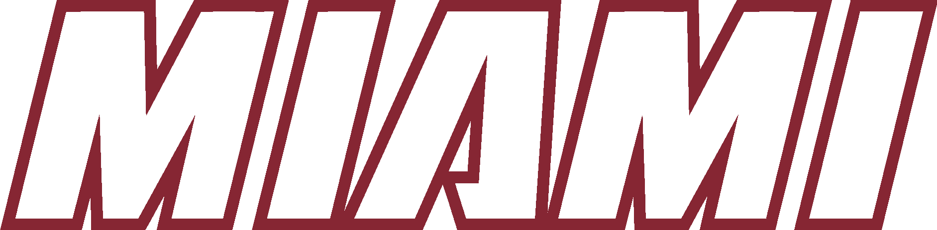Miami Heat Word Logo Vector Logo